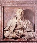 Gian Lorenzo Bernini Famous Paintings - Memorial Bust of Gabriele Fonseca